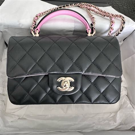 chanel mini pink 2019|chanel handbags sale.